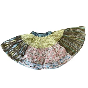 Matilda Jane Platinum Molly Skirt Boho Art Fair Twirl skirt full Girls size 8 - Picture 1 of 4