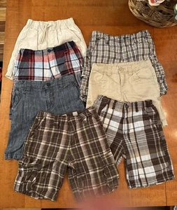 Boys Size 6 Lot Of 7 Shorts EUC - Picture 1 of 12