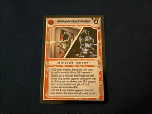 Star Wars CCG Reflections II 2 Shocking Information & Grimtaash - Picture 1 of 1