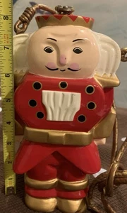 Timmy Woods Vintage Nutcracker Holiday Wooden Shoulder Bag Great Condition Rare - Picture 1 of 11
