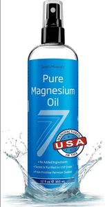 Seven Minerals reines Magnesiumöl Spray - USP-Qualität, Muskel- und Fußentlastung Schlaf  - Bild 1 von 10