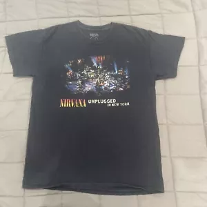 Camiseta de algodón Nirvana Unplugged In New York Setlist talla M - Imagen 1 de 9