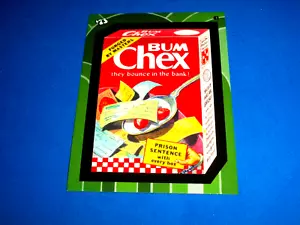 2023 Wacky Packages Flashback "BUM CHEX" Basic Sticker Card #41 - Picture 1 of 1