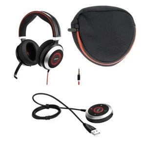 Jabra Evolve 80 Stereo Headset und / oder USB-A USB-C MS UC Controller - Bild 1 von 12