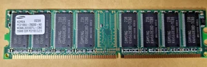 SAMSUNG M368L3223DTL-CB0 256MB DDR PC2100 266MHz 184-PIN 237122-002 277526-002 - Picture 1 of 1