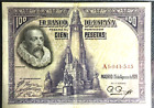 1928 Espana Spain 100 Pesetas Bank Note F Rare (+ Free 1 B/Note) #24108