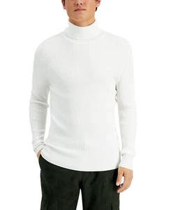 INC International Concepts Ascher Herren weißer Rollkragenpullover, Größe Medium - Bild 1 von 3