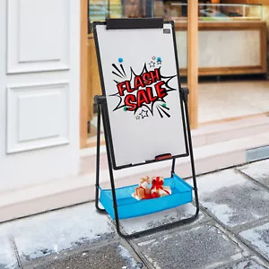 Dry Erase Board Writing Whiteboards 360?? Rotating U Stand Magnetic Whiteboard - Picture 1 of 24