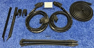 1968 1969 Camaro Convertible Weatherstrip Kit Door Pillar Post Trunk Qtr U-Jamb - Picture 1 of 7