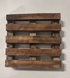 Pallet beverage coaster set of 4 - Picture 1 of 12