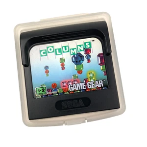 Carro de plástico Columnas Sega Game Gear solo estuche de plástico sin probar - Imagen 1 de 4