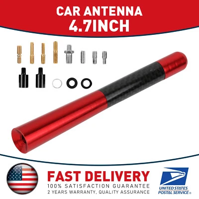 4.7" Red Antenna Mast  Roof Radio AM/FM for FORD FUSION 2006-2020 - Image 1 of 4