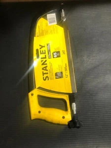 STANLEY Hand Saw, High Tension Hacksaw, 12-Inch (STHT20138) NEW FREE SHIPPING - Picture 1 of 10