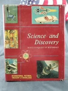 Science And Discovery: Man's Conquest Of Materials 1960 Hardcover FREE SHIPPING! - Picture 1 of 8