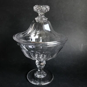 DRAGEOIR Baccarat or Saint Louis Crystal Flat Sides Modern Vintage Design - Picture 1 of 10