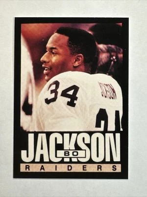 Bo Jackson ~ Promo Oddball ~ Raiders ~ 🎖️Wow🎖️ Foto 1 de 2