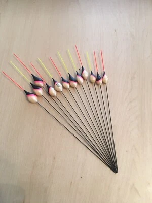 MAVER POLE FLOATS. Lote de trabajo, 12 en total. Bonito juego de flotadores VER FOTOS. Foto 1 de 4