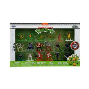 Teenage Mutant Ninja Turtles Nano Die-Cast Action Figures Jada Nickelodeon Set - Picture 1 of 2