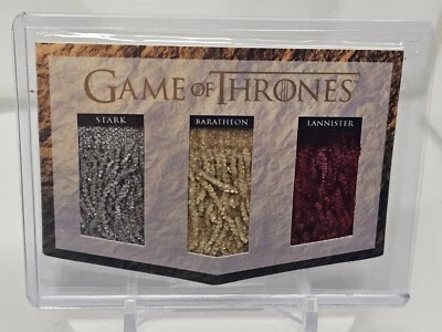 2017 Game of Thrones Authentic Banner Material - Lannister / Baratheon / Stark - Image 1 of 2