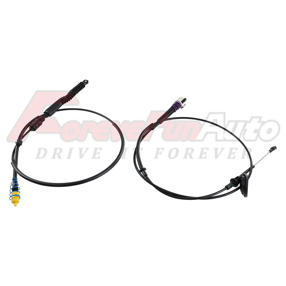 Juego de 2 cables de cambio de 2 piezas para camioneta Chevy Chevrolet Silverado 1500 GMC 12477640 Foto 1 de 4