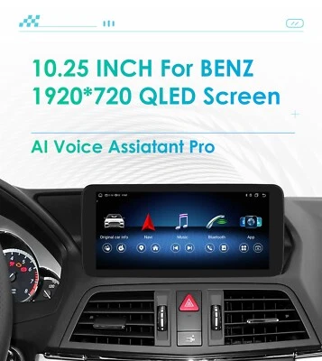 10.25"Car Touch Screen for NTG4.0 Mercedes Benz E Class W212 E200,E250,E300,E350 - Image 1 of 4