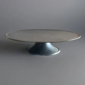 "Soporte de pedestal de peltre inglés raro, Londres 1707, Poss Henry Hammerton, 10""" - Imagen 1 de 11
