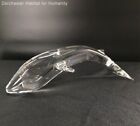 Stueben Glass Whale Sculpture