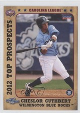 2012 Choice Carolina League Top Prospects Cheslor Cuthbert #12