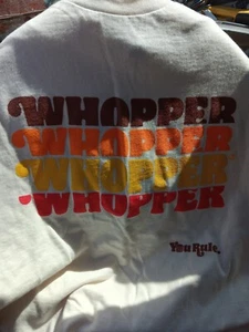 Burger King Whopper You Rule Cotton T Shirts New 6 Pack Mix/Match Adult Med/LG - Picture 1 of 5