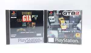 Grand Theft Auto GTA 1 + 2 PS1 Playstation 1