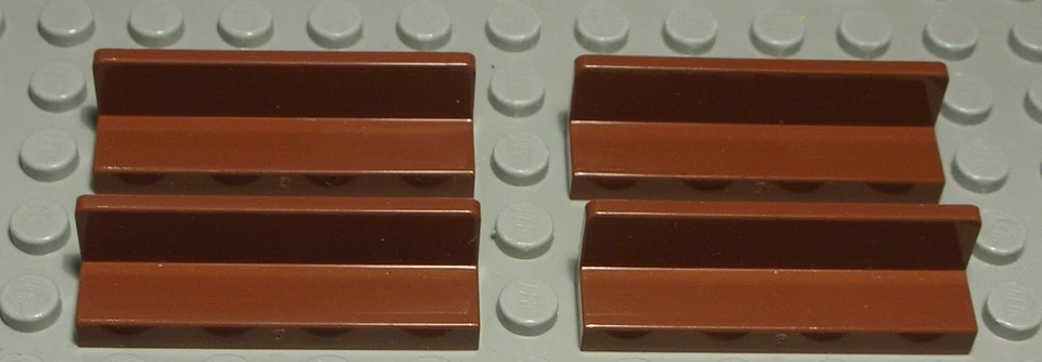 Lego Winkel 1x4 new Braun 4 Stück - Bild 1 von 1
