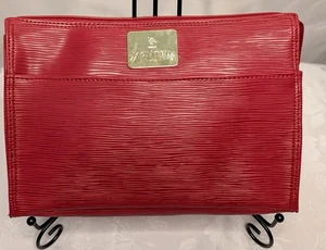 Montiel Umhängetasche/Clutch Handtasche rot Kunstleder - Bild 1 von 5