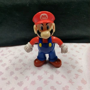 Vintage 2002 Nintendo Super Mario Bros Mario Actionfigur Sammlerstück Spielzeug 3,5 Zoll - Bild 1 von 4
