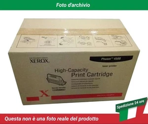 113R657 Xerox Phaser 4500 Cartuccia del Toner Nero - Photo 1/4