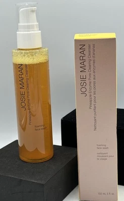 Limpiador en espuma Josie Maran enzima piña limpieza de poros 5 fl oz nuevo con caja Foto 1 de 4