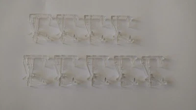 Hunter Douglas OEM 9  Pcs 1" Valance Clips For Faux or Wood Blinds - Image 1 of 2