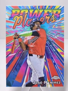 2025 Topps Chrome Jose Ramirez #PP-14 Power Players Cleveland Guardians - Picture 1 of 2