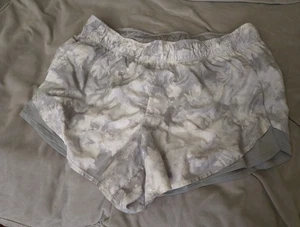 athletic works Shorts Damen Gr. Large weiß/grau - Bild 1 von 8