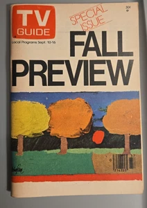 TV GUIDE magazine September 10-16 1977 no mailing label FALL PREVIEW SPECIAL - Foto 1 di 5