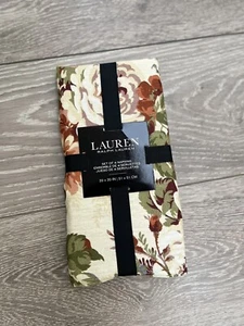 Ralph Lauren SERVIETTEN 4er SET. BLUMEN 20x 20 Zoll Weihnachten. - Bild 1 von 2