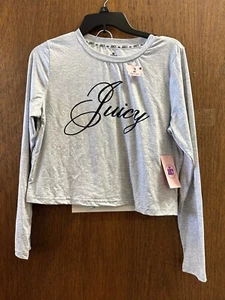 Juicy Couture Neu mit Etikett Pyjama Lounge Set Shorts Top Large Grau - Bild 1 von 10