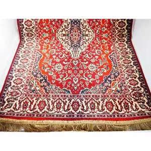 Hallway Runner Carpet Rug Red 68cm x 230cm Viscose Chiraz 9099-12 Persian New - Picture 1 of 2
