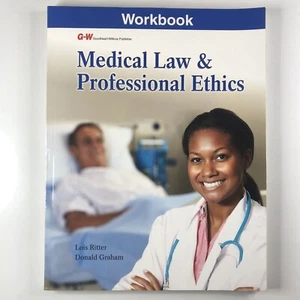 Medical Law and Professional Ethics by Lois Ritter Paperback Workbook Textbook - Picture 1 of 13