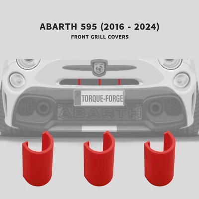 Copri Griglia Anteriore Abarth | 595 Serie 4 (2016-2024) | Rosso