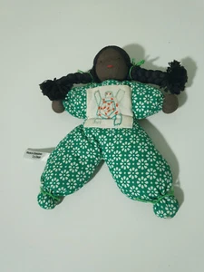 Batsiranai African Doll Handmade Zimbabwe Craft Project Helping Each Other 18cm - Bild 1 von 3
