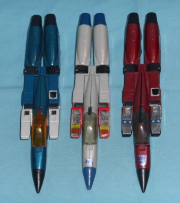 Lote de carrocería a reacción original G1 Transformers Searker x3 STARSCREAM THUST THUNDERCRACKER Foto 1 de 3