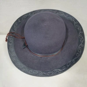 Arregui Extra Peruvian Riding Felt Wide Brimmed Hat Nutria Manchester - Picture 1 of 21