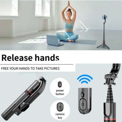 Selfie Stick Handheld Tripod Stand Bluetooth Shutter For Gopro iPhone Samsung AU - image 1 of 4