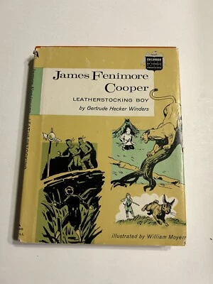 James Fenimore Cooper: Leatherstocking Boy by Gertrude Hecker Winders HC 1962 - Image 1 of 4