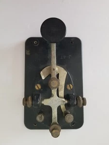 Vintage Lionel J-47 Telegraph Key Morse Code WW II - Zdjęcie 1 z 24